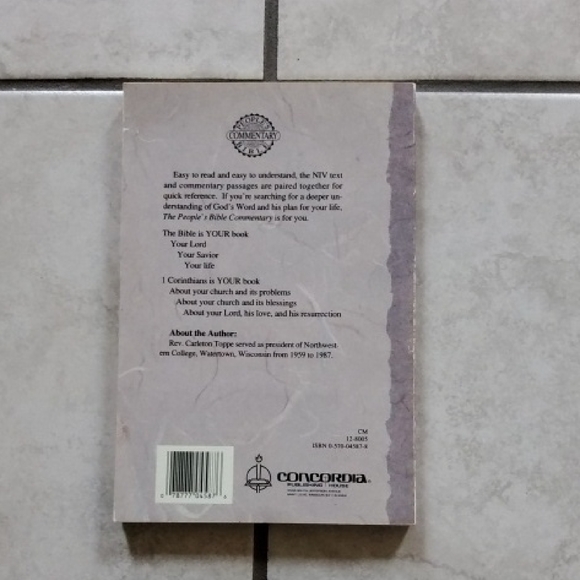 First Corinthians Commentary Book - Picture 2 of 2